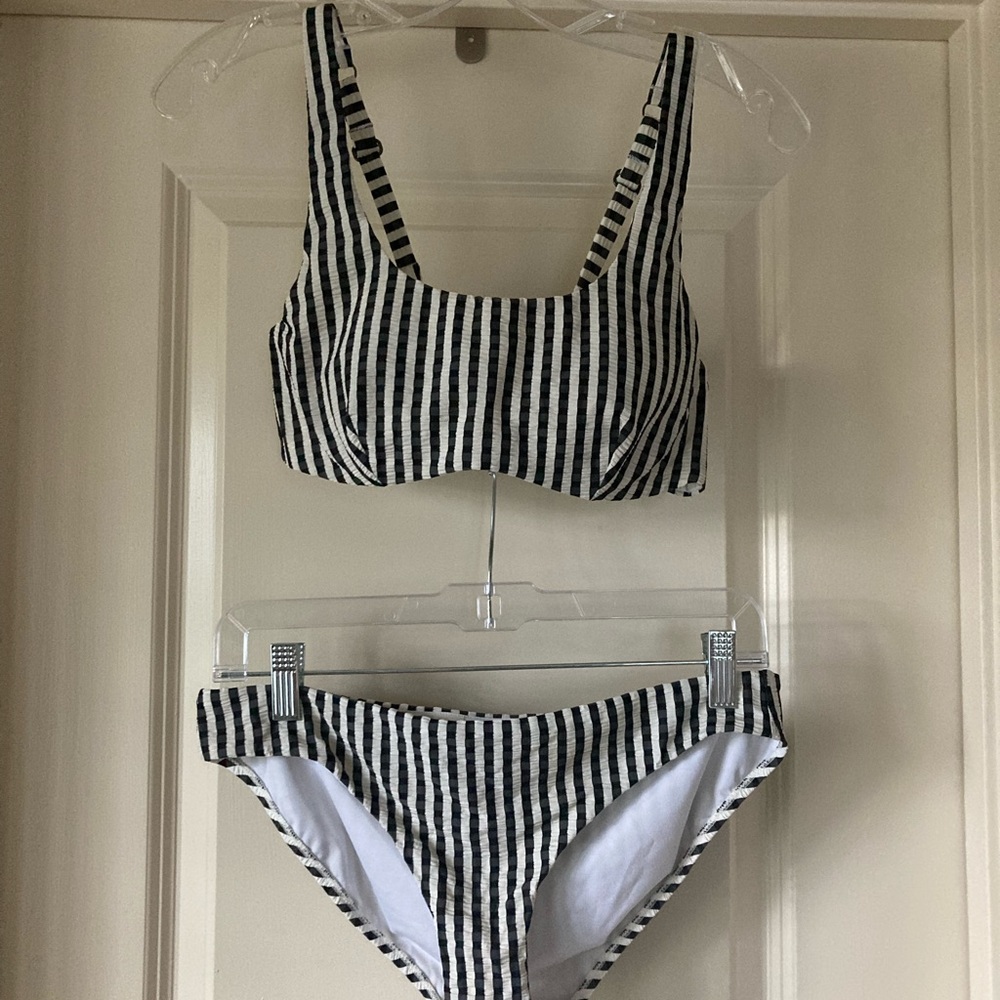 Striped Athleta Bikini